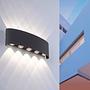 Calle Wall Lamp Aluminium Black 2