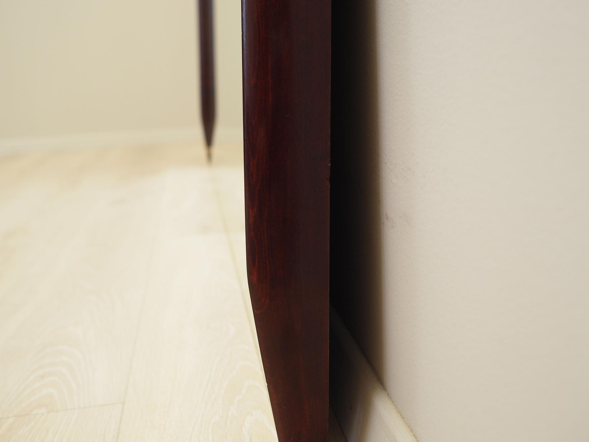 Spiegel mit Mahagonirahmen 1970er Jahre 7