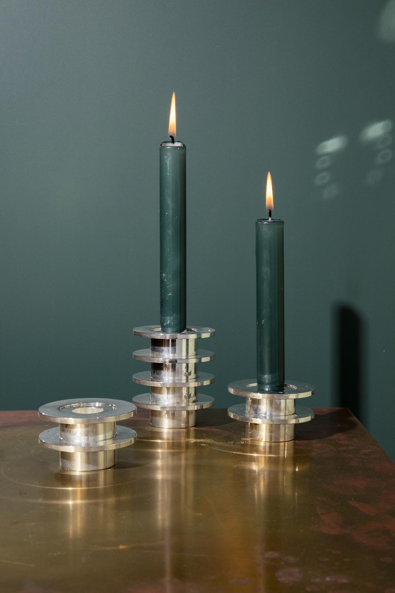 Louise Kerzenhalter Silber 4
