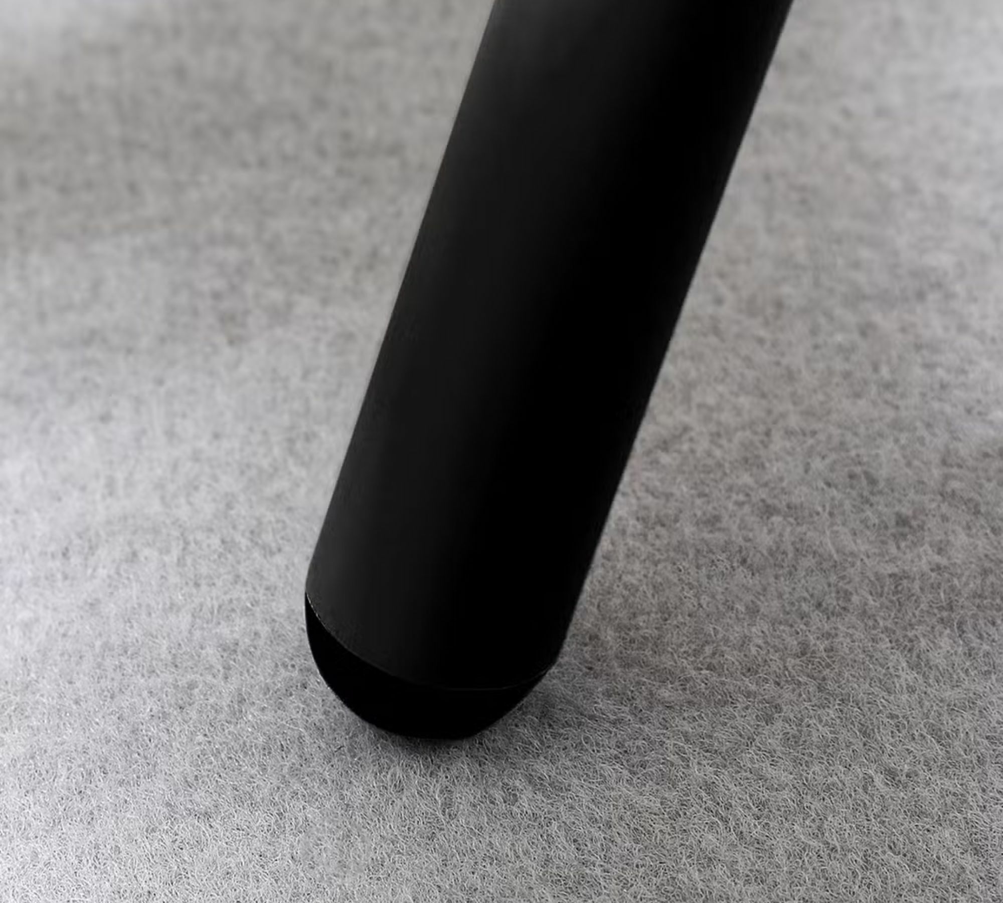 2x Peropos Dining Chair Metal Plastic Grey 3