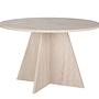 Virella Dining table Travertine Ø120 cm 3