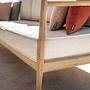 NOA Sofa 3-Seater Teak Artichoke 3-Cushion Brulé 2
