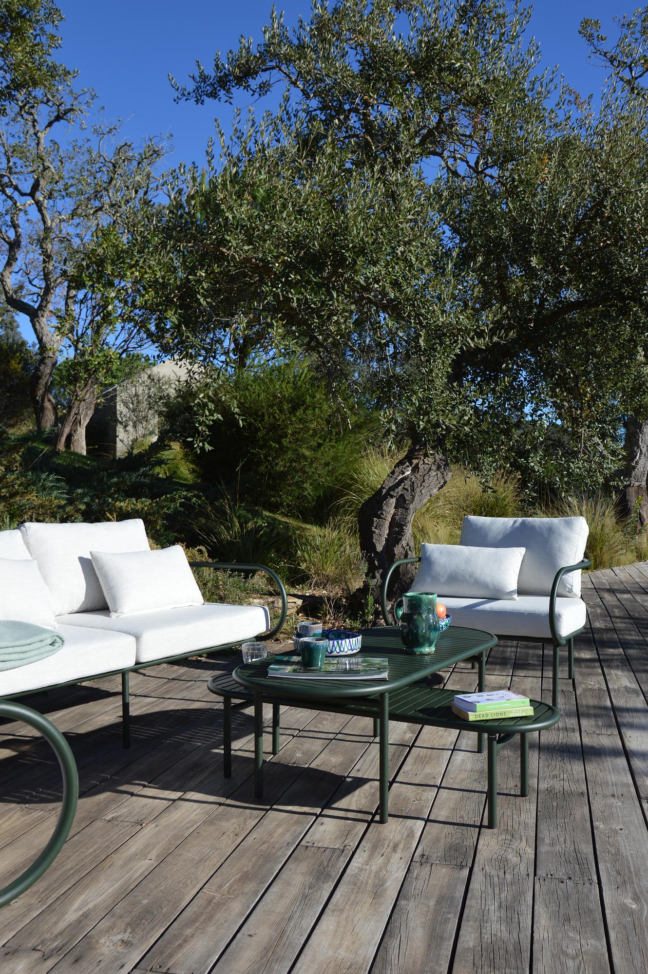 L44 Set lounge verde 1