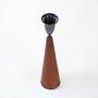 Teak Candlestick 1960s 4