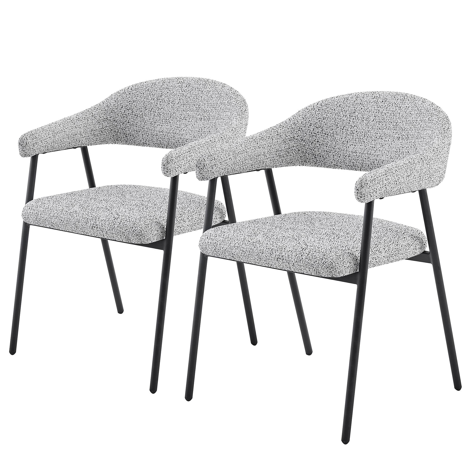 SHEEDO Armchair Set of 2 Grey 0
