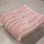 Togo Ottoman Velluto Rosa Chiaro 1