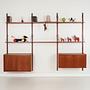 Teak shelf Brown 1960s 1
