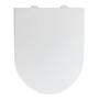 WC-Sitz Exclusive Nr. 4 Duroplast / Edelstahl Weiß / Silber 1