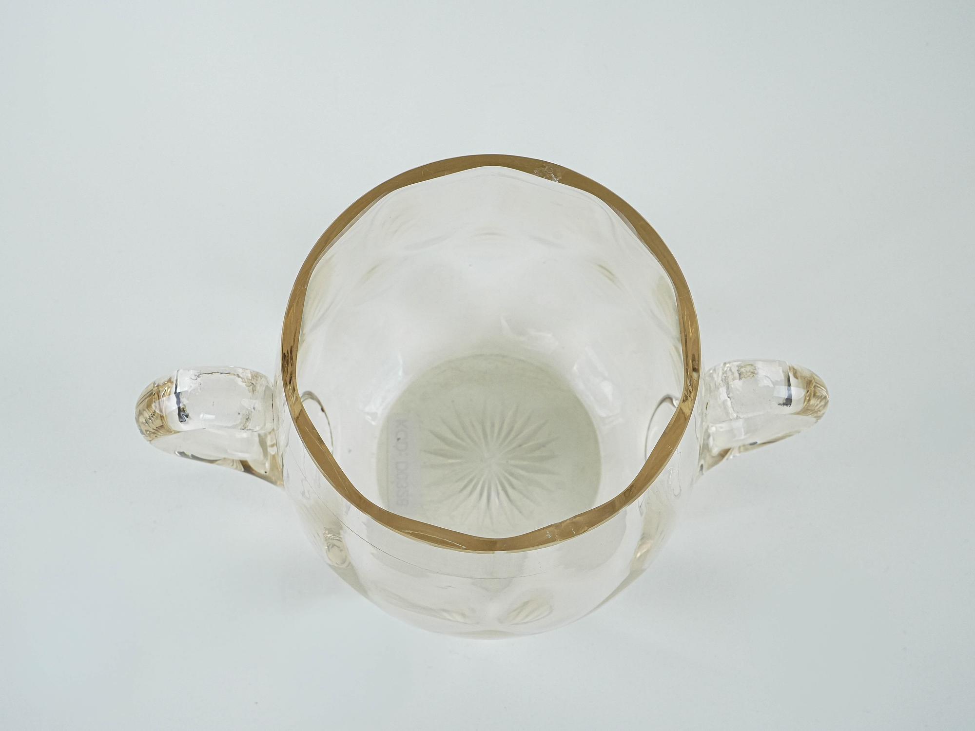 Ice bucket transparent 1970s 6