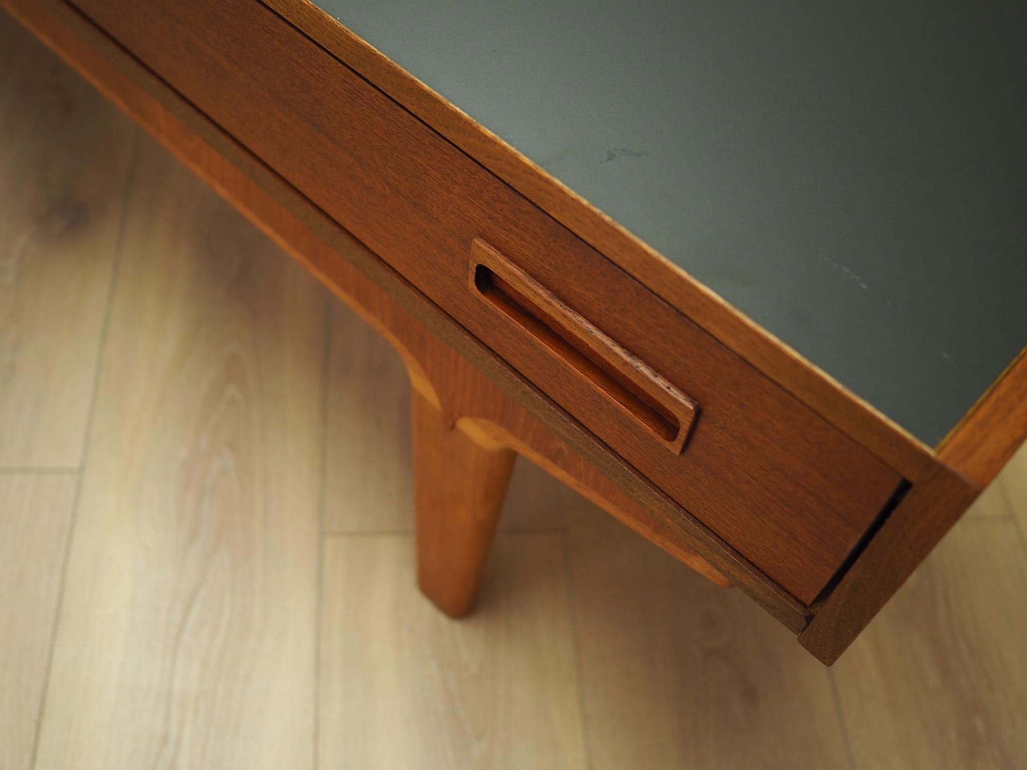 Vintage Lowboard Teakholz Braun 1960er Jahre 14