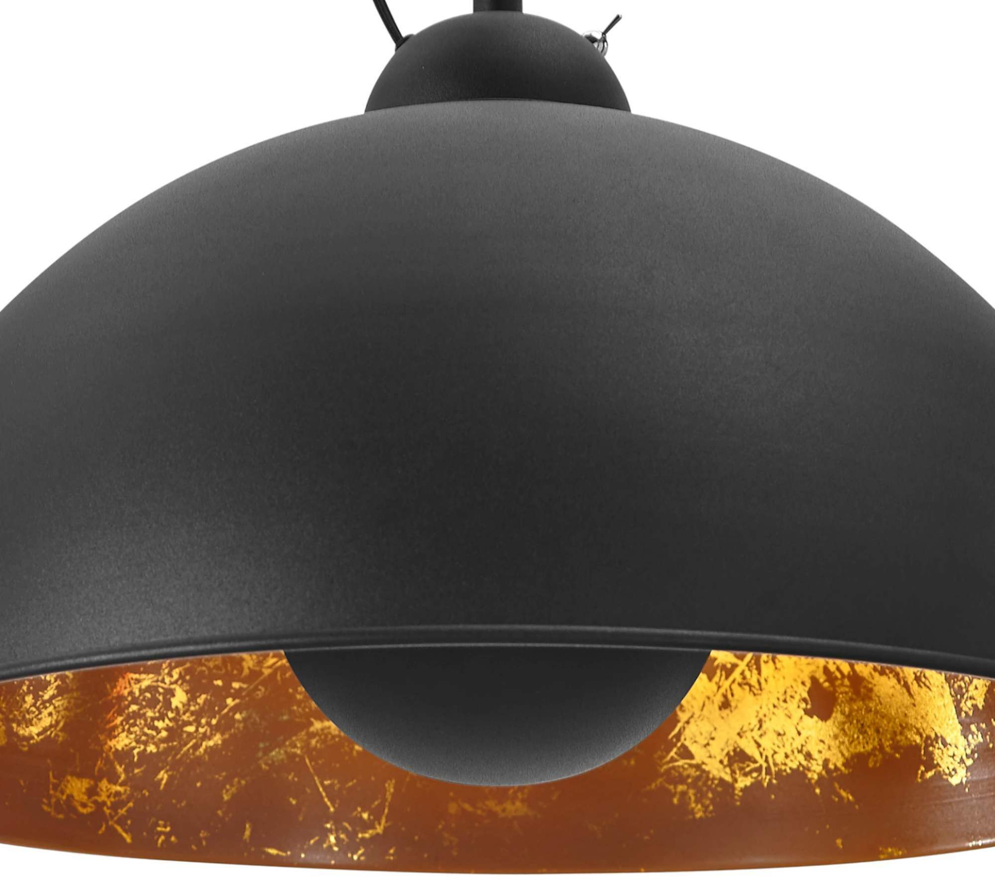 Pendant lamp Buk II Iron 1-light Gold 3