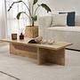 Harbor Coffee Table Sapphire Oak 2