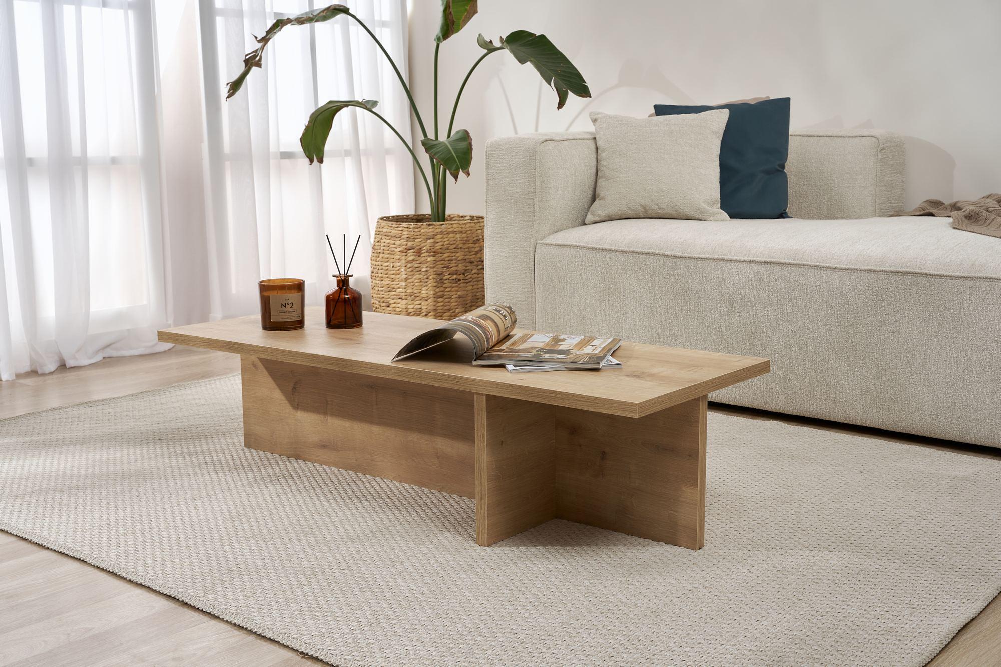 Harbor Coffee Table Sapphire Oak 2