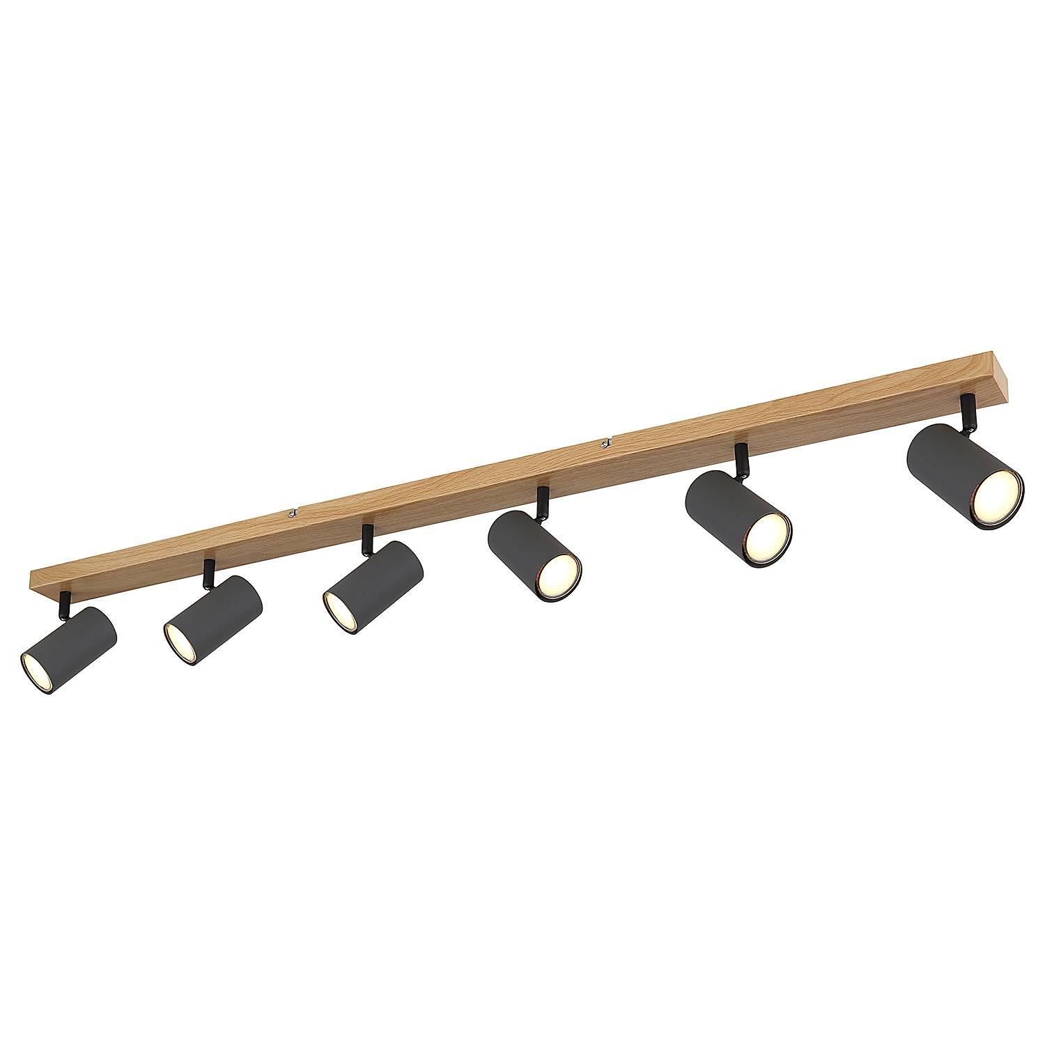 Robby Spotlight Iron Brass 6-flame 1