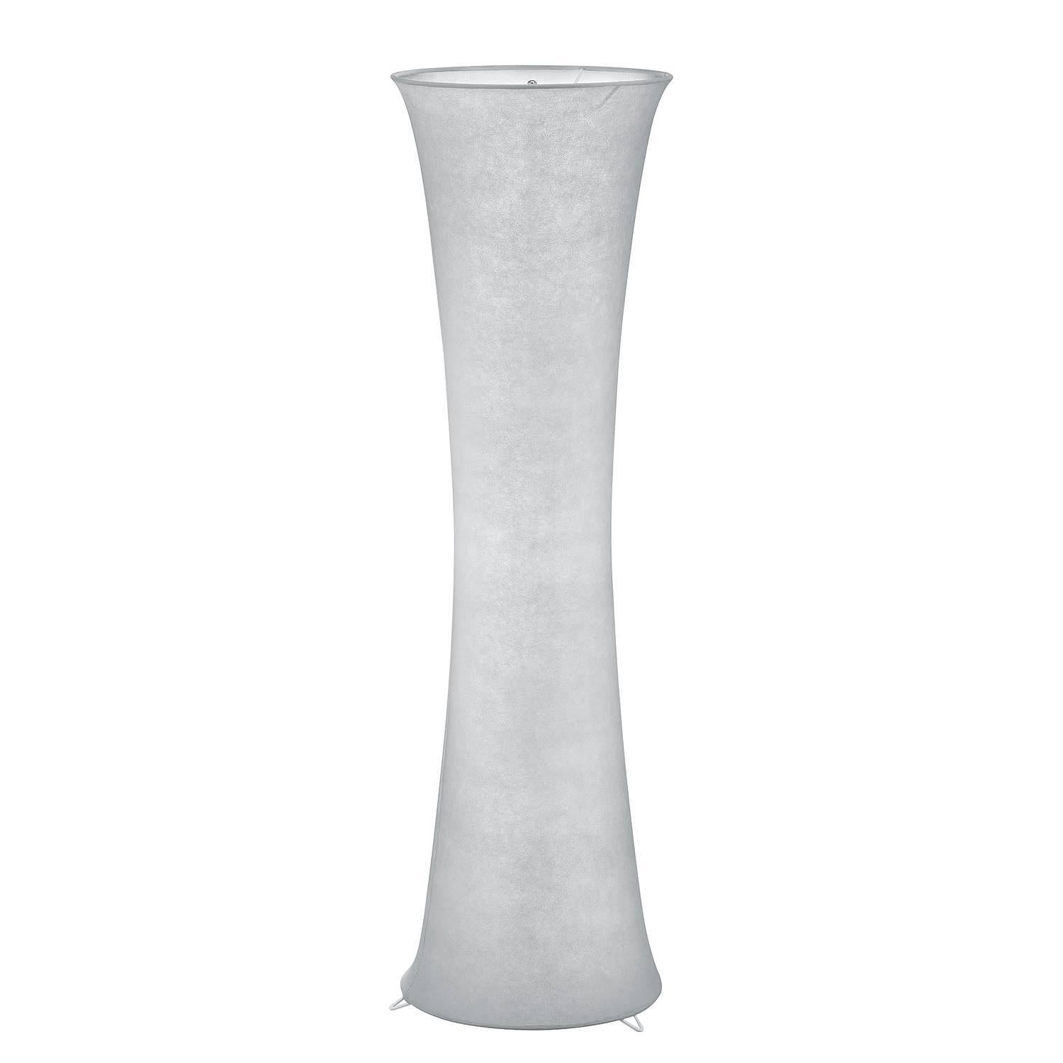 Stehleuchte Gravis Mischgewebe Aluminium Grau 0