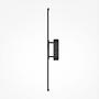 LED wall lamp Renaissance 1-light metal black 1