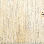 Gabbeh Teppich Wolle Creme 1