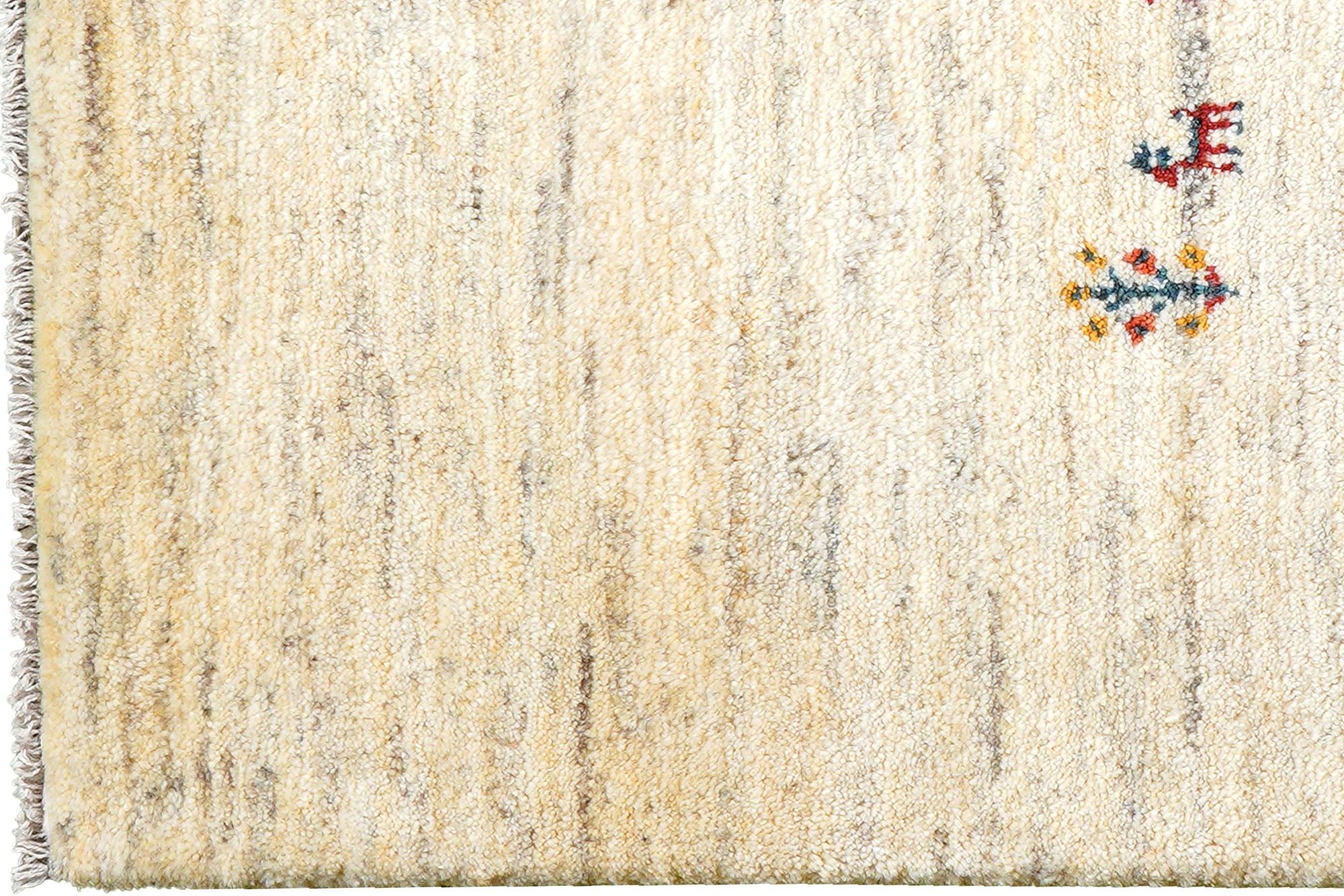 Gabbeh Rug Wool Cream 1