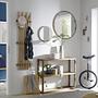 Woods Cross Spiegel Eichenbraun 40 cm 2