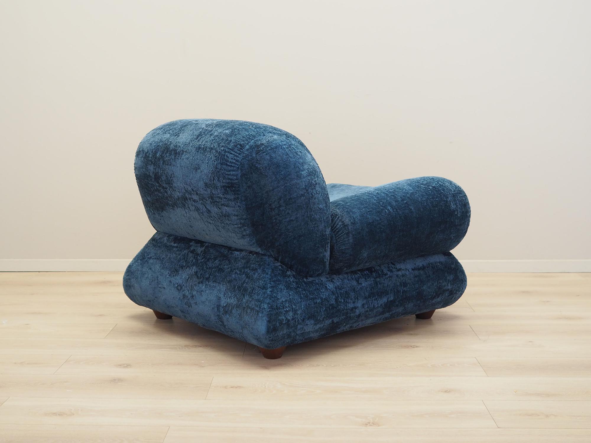 Sessel Blau 1970er Jahre 6