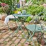 BOVERY Garden Dining Set 3-Piece Iron Green 0