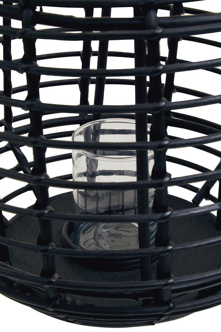 Mataram Rattan Portacandela Nero 2