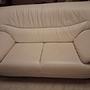 Sofa 2-seater Leather White 0