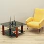 Couchtisch Glas 1970er Jahre 4