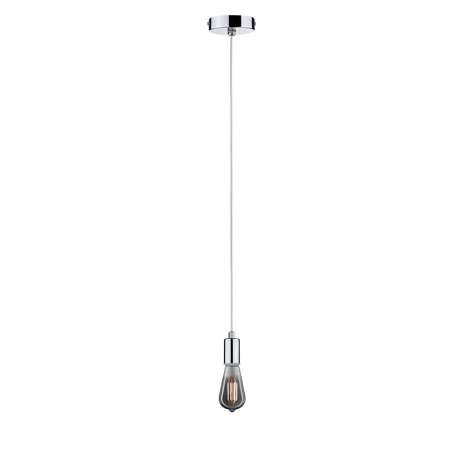 1-Flammig Larus Pendant Lamp Chrome Silver 4