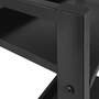 Regal Holz Metall Schwarz 4