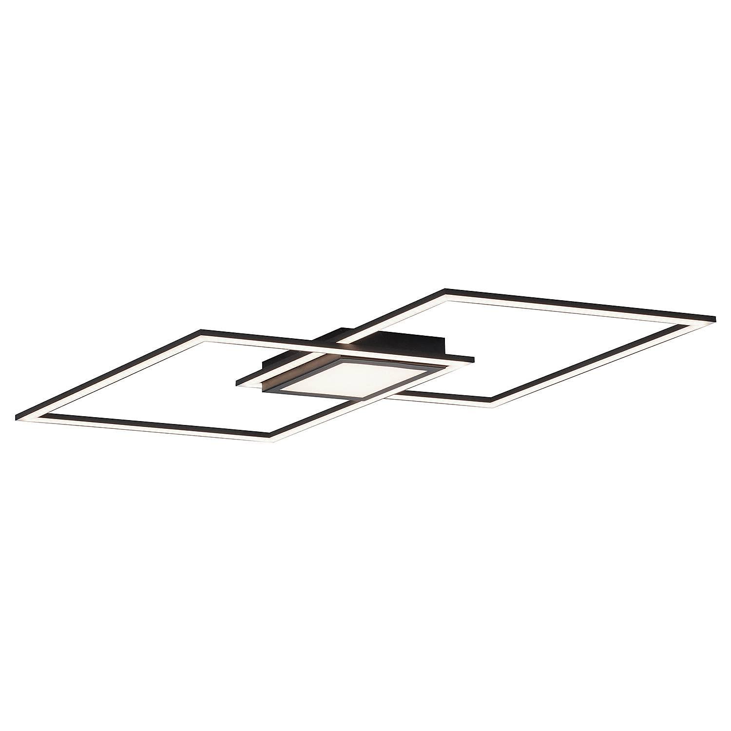 LED-Deckenleuchte Asmin Typ C Polycarbonat Aluminium 0