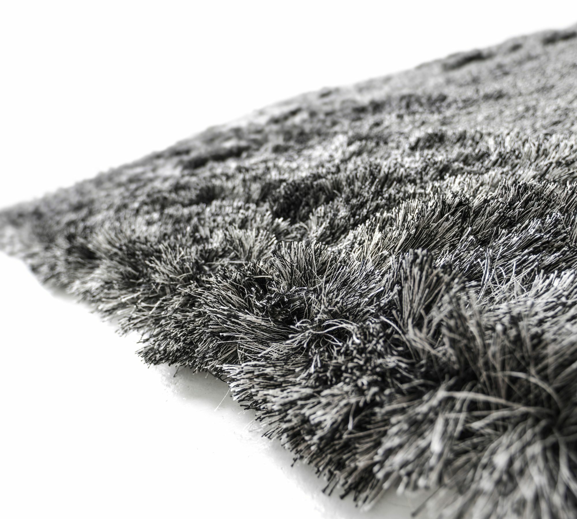 SG Platinum Teppich Kunstfaser Silber 170 x 240 cm 1