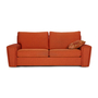 Sofa 2-Sitzer Stoff Orange 0