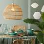 Lampenschirm Rattan Natur 2