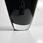 Vintage Vase Muranoglas Schwarz 1950er Jahre 7
