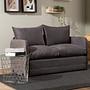 Saga Schlafsofa 2-Sitzer Grau 1