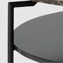 Couchtisch Marmor Dekor Braun 1