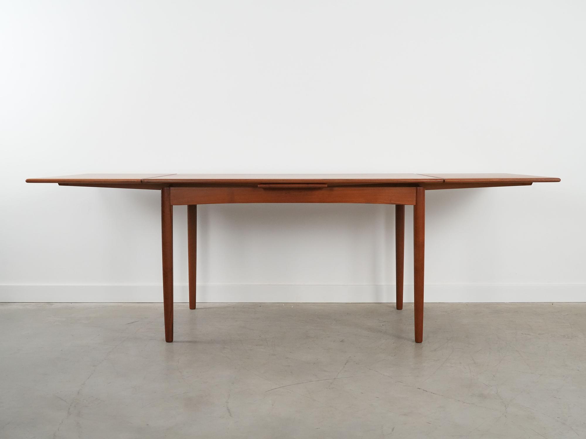 Dining table teak 1970s 5