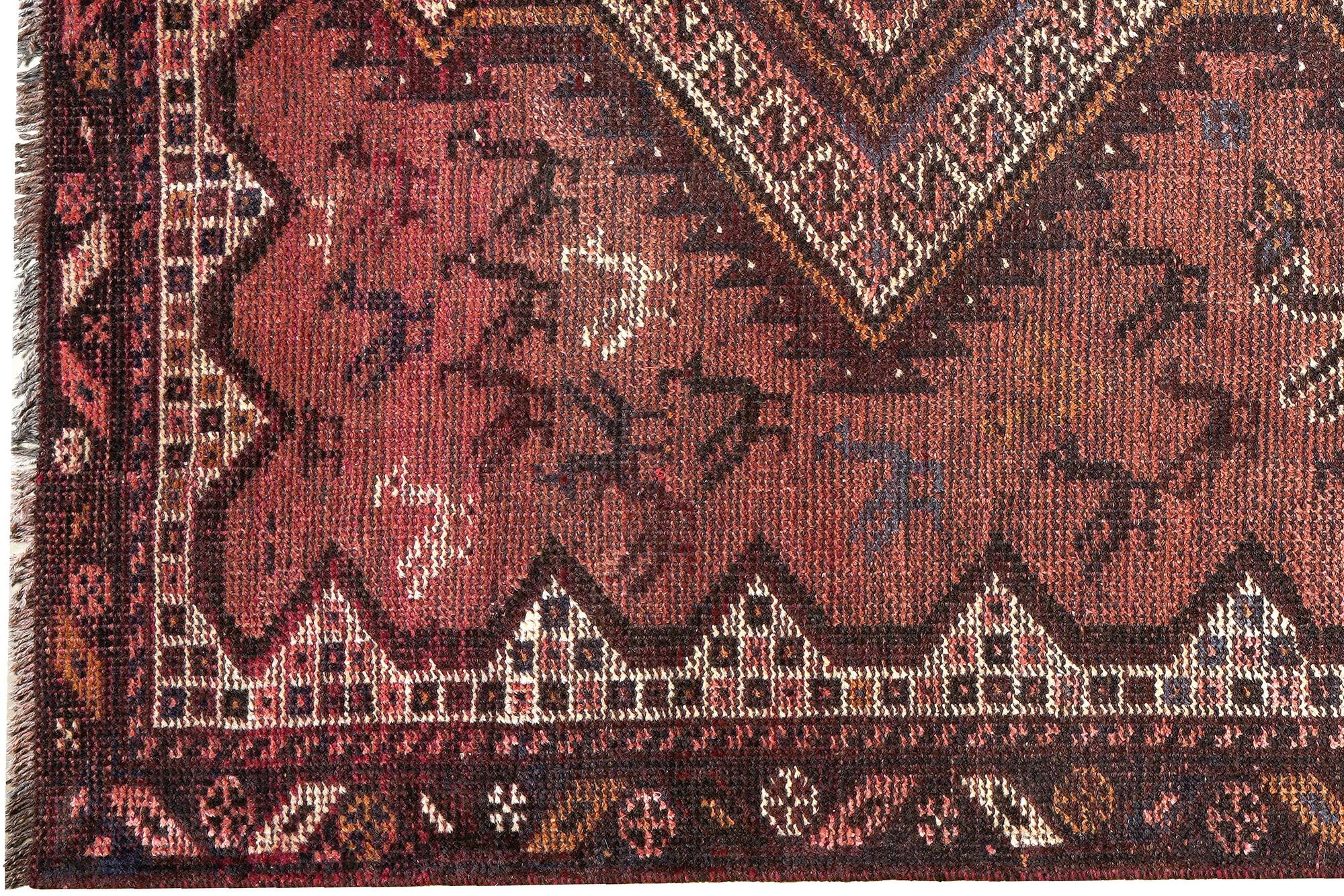 Heritage Zal Teppich Wolle Braun 1