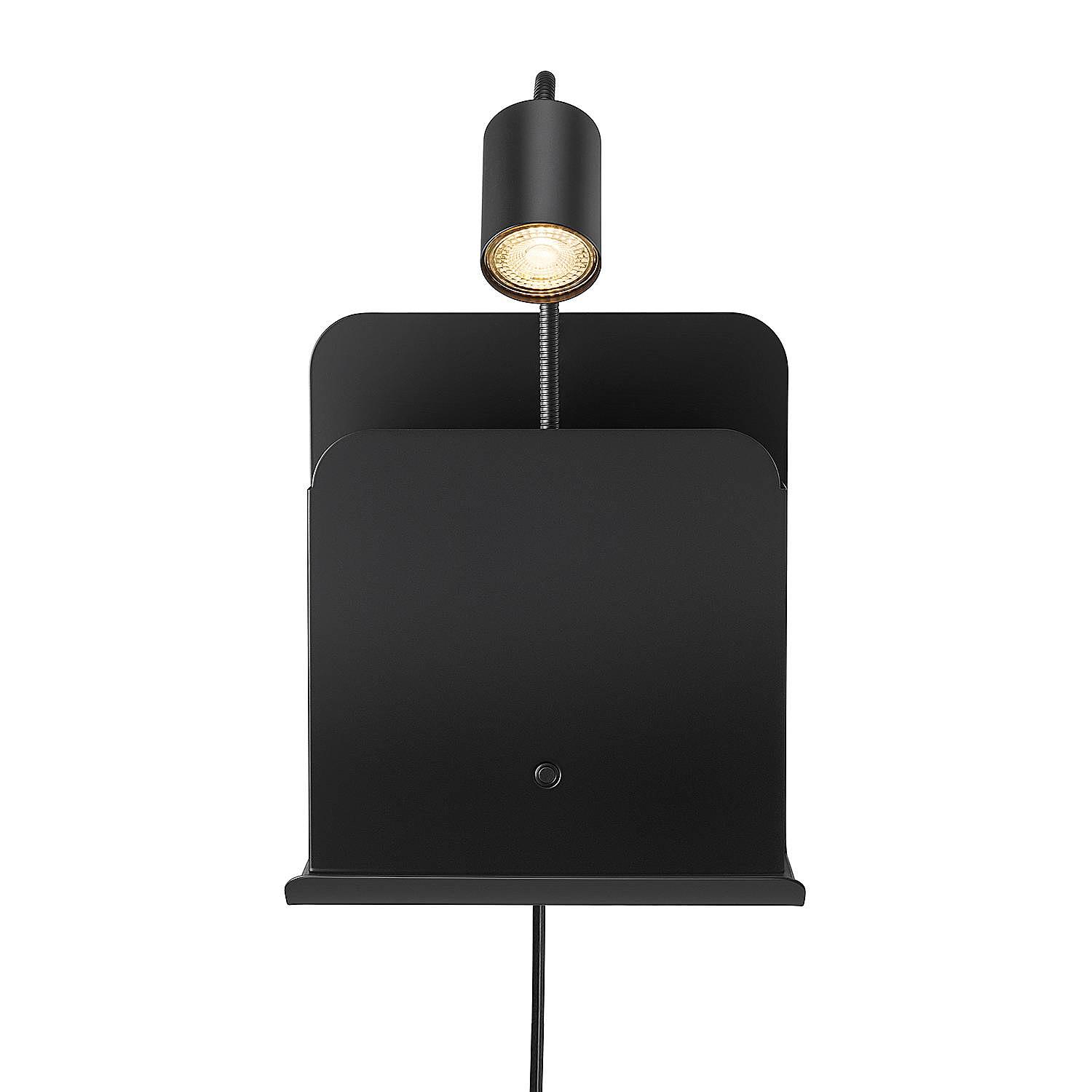 Wandleuchte Roomi Stahl Schwarz 2