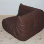 Togo Lounge Set 3-pc. Madras Leather Brown 6