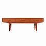 Lowboard Teak wood 1960s 0