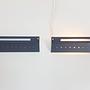 2x Wandlampe Metall Acrylglas 3