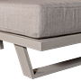Bear 3-Sitzer Gartensofa Aluminium Grau 6