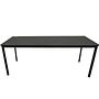 Drip Frame Dining Table Black 190x80cm 2