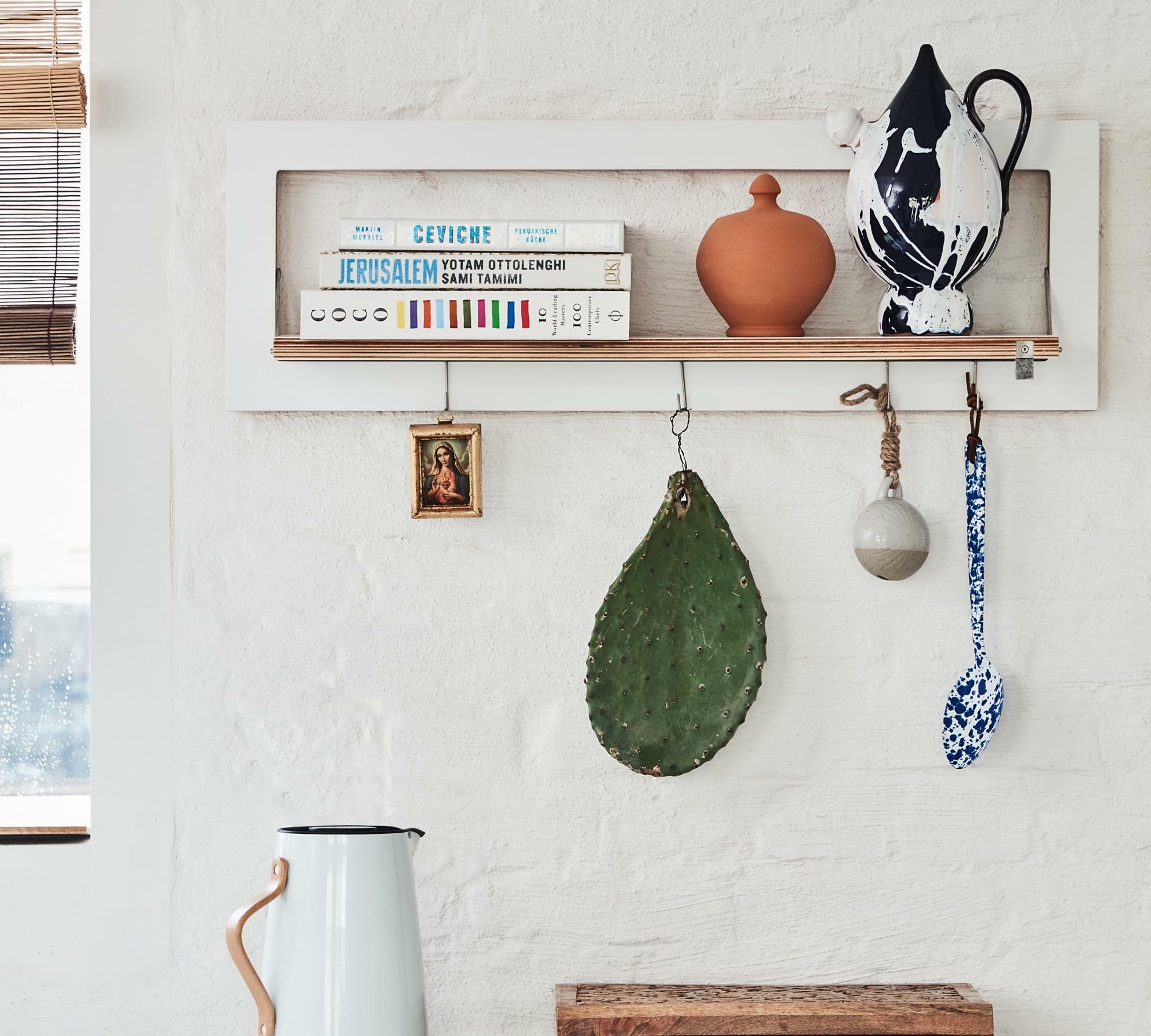 Fläpps Wall shelf 80x27-1 White 6