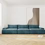 Daphne 1-Sitzer Modul Danny Dusty Blue 1