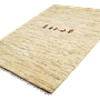 Gabbeh Teppich Wolle Creme 3