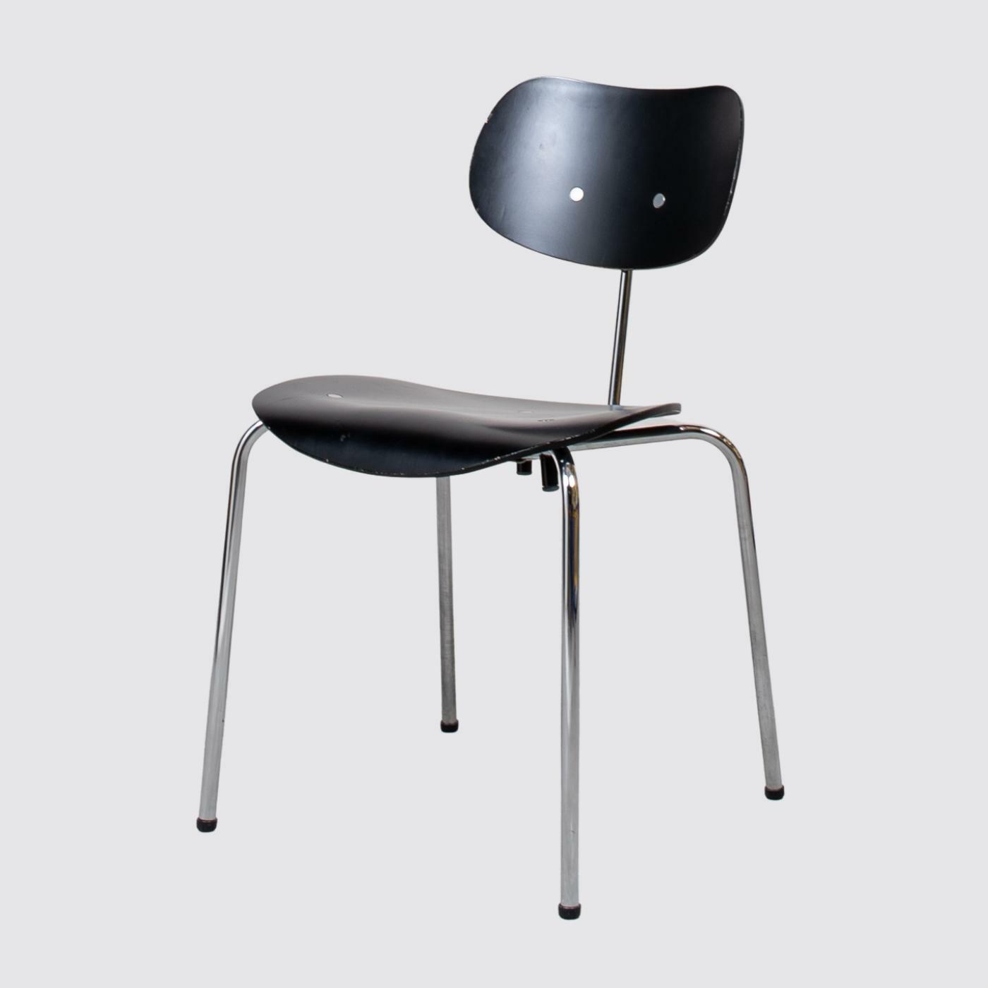 Wilde&Spieth Eiermann SE 68 Stuhl Schwarz 0