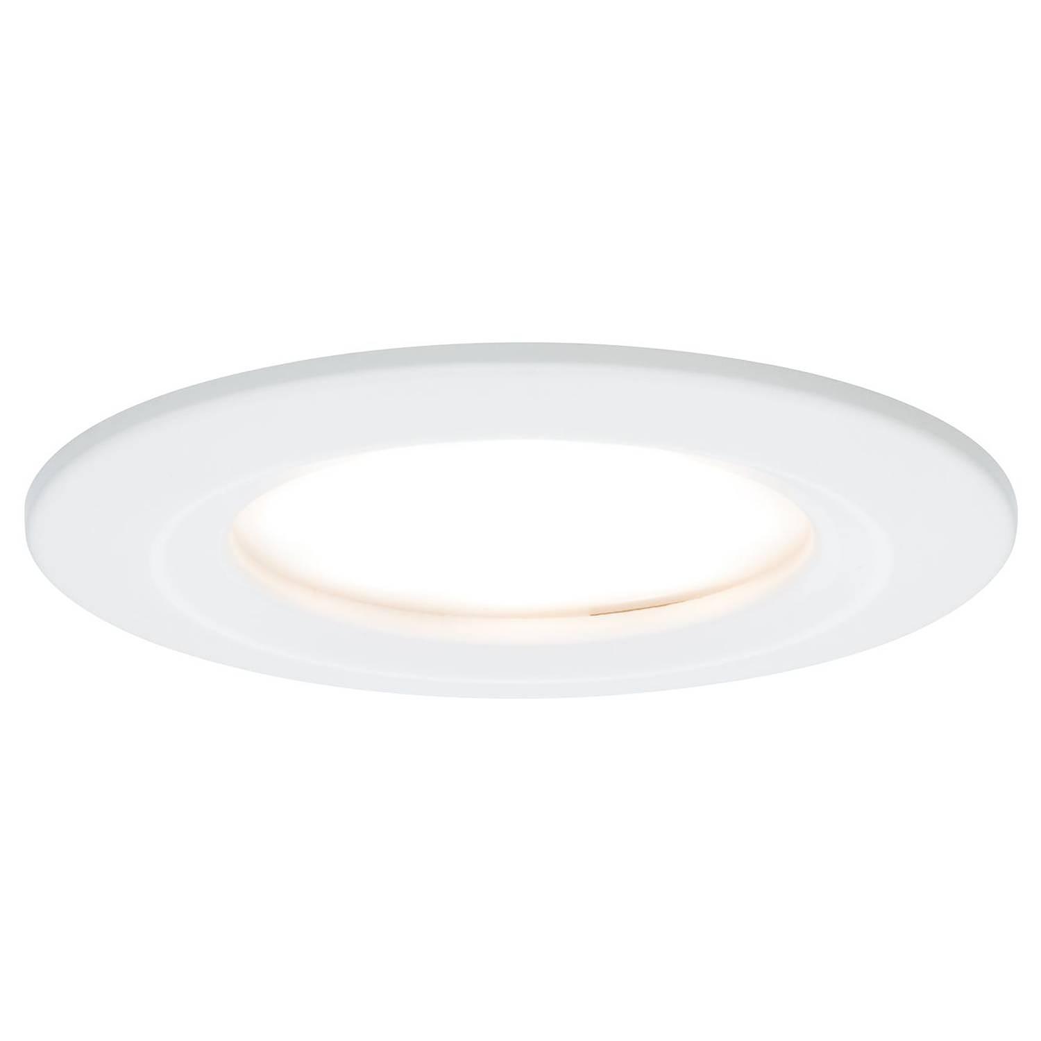 LED-Einbauleuchte Nova Coin IV Weiß 1